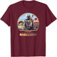The Mandalorian Mando And The Child T-Shirt - T-Shirt | Maroon