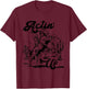 Actin' Up Cowgirl Rodeo Horse Western, Country Music T-Shirt - T-Shirt | Maroon