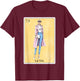 Funny Spanish-Mexican Bingo Gifts for Tia - La Tia T-Shirt - T-Shirt | Maroon