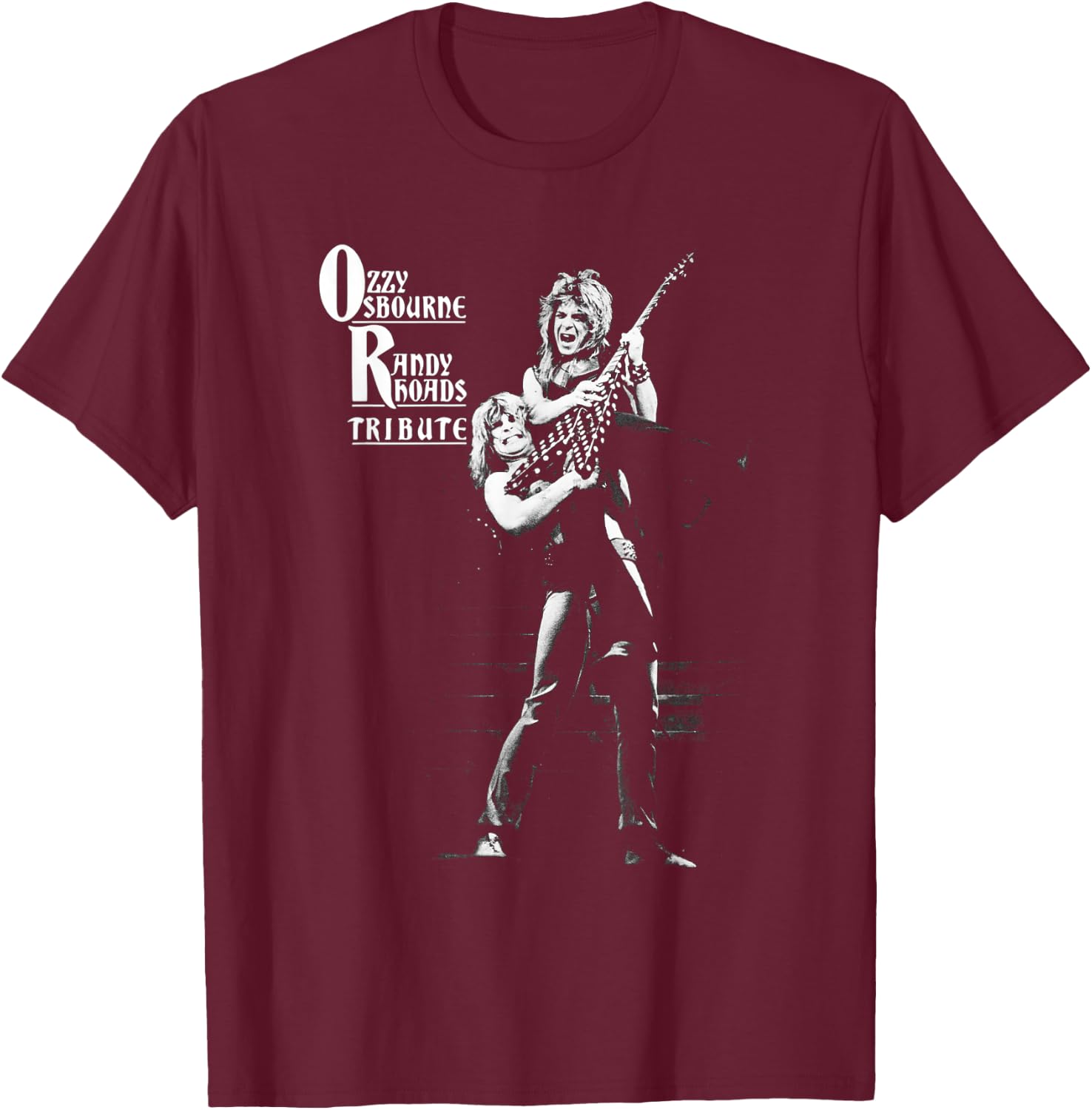 Ozzy Osbourne - Hommage T-Shirt - T-Shirt | Maroon