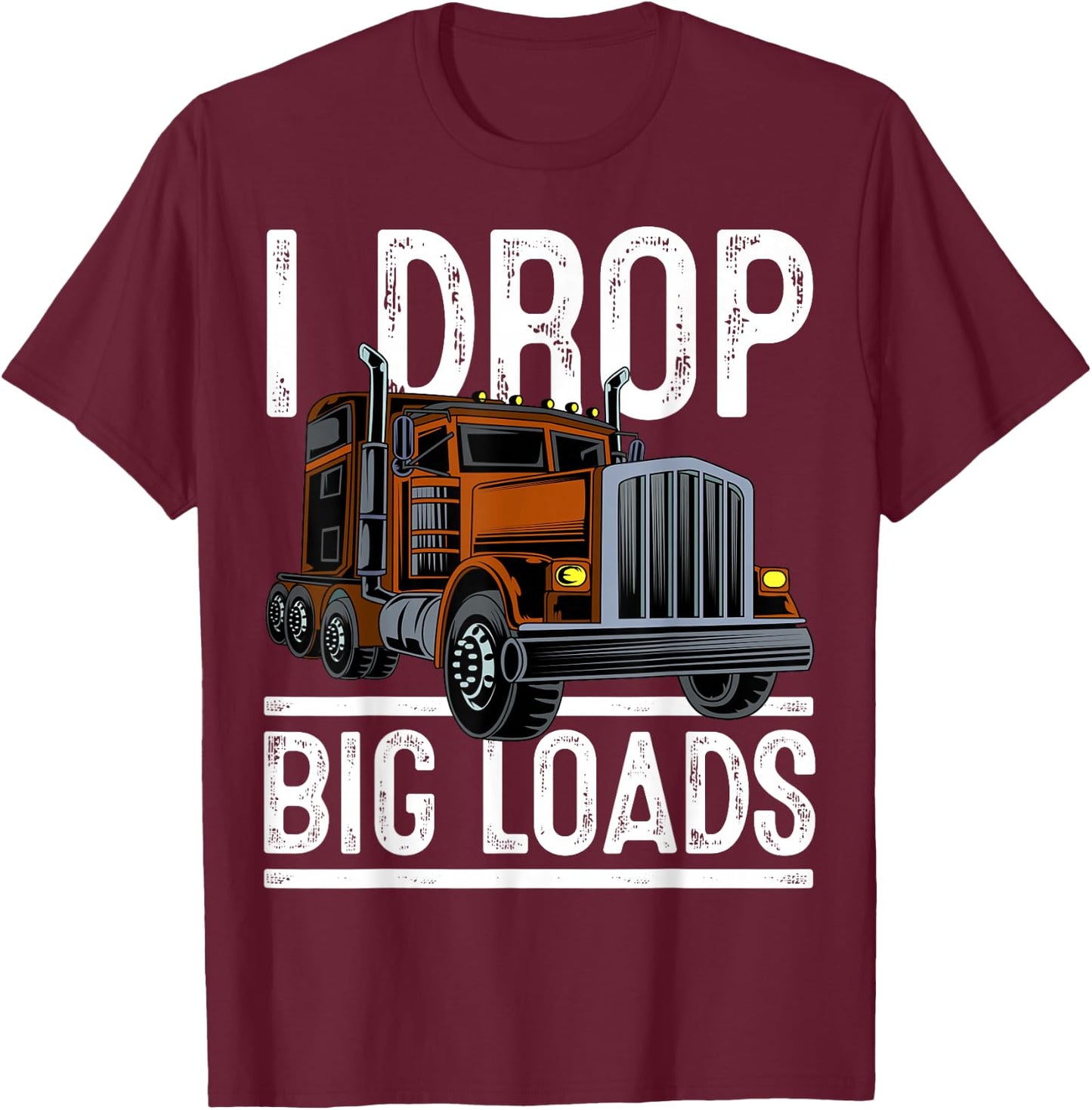 Truck T-Shirt - T-Shirt | Maroon