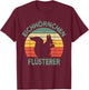 Squirrel Whisperer Vintage Funny Gift T-Shirt - T-Shirt | Maroon