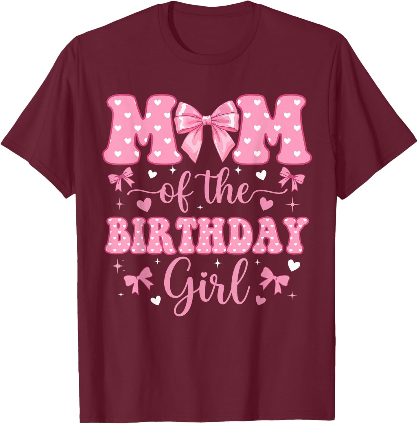 Bday Party T-Shirt - T-Shirt | Maroon