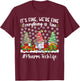 Funny Pharmacy Technologist Christmas Pharm Tech Xmas Party T-Shirt - T-Shirt | Maroon