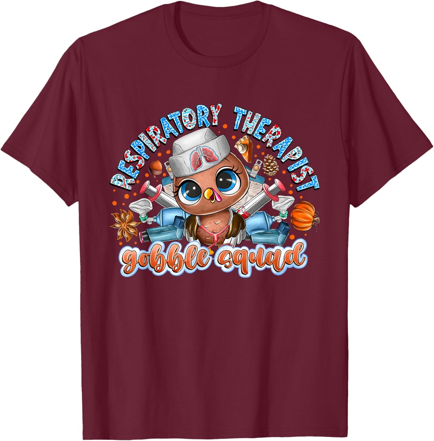 Thanksgiving Funny T-Shirt - T-Shirt | Maroon