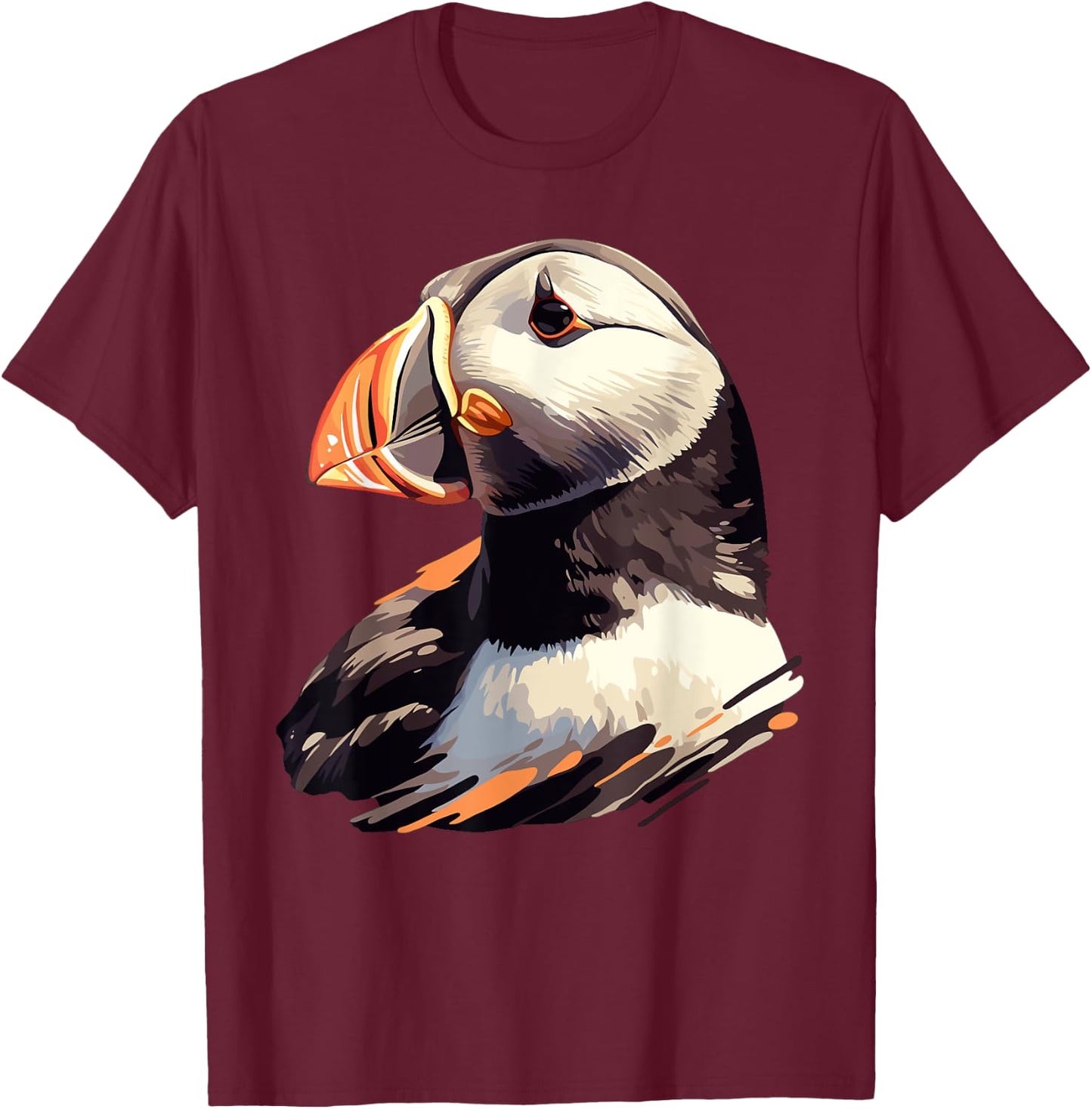 Black, S T-Shirt - T-Shirt | Maroon