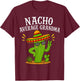 Cactus Character with Sombrero Humor for Grandma T-Shirt - T-Shirt | Maroon