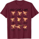 God Say I Am Love Monkeys Cute Bible Quotes Cute Monkey Love T-Shirt - T-Shirt | Maroon