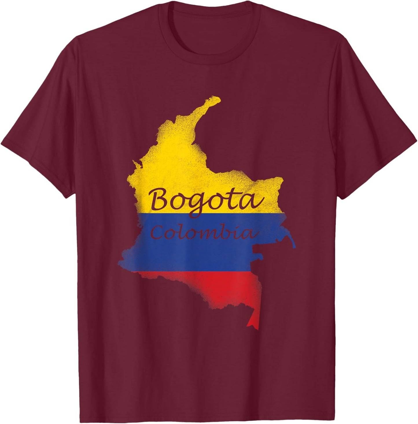 Bogota Colombia T-Shirt - T-Shirt | Maroon