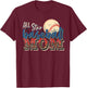 All Star Baseball Mom T-Shirt - T-Shirt | Maroon
