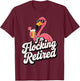 Flamingo Im Flocking Retired T-Shirt - T-Shirt | Maroon