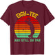 Funny 80th Birthday Golf Pun Golfing 80 Year Old Golfer T-Shirt - T-Shirt | Maroon