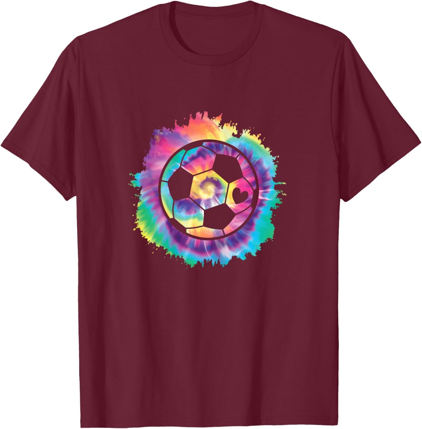 Cute Soccer Girl Player Soccer Lover Women Girls Kids T-Shirt - T-Shirt | Maroon