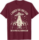 I Joined The 300 Club Ten Pins Still Standing Bowling Humor T-Shirt - T-Shirt | Maroon