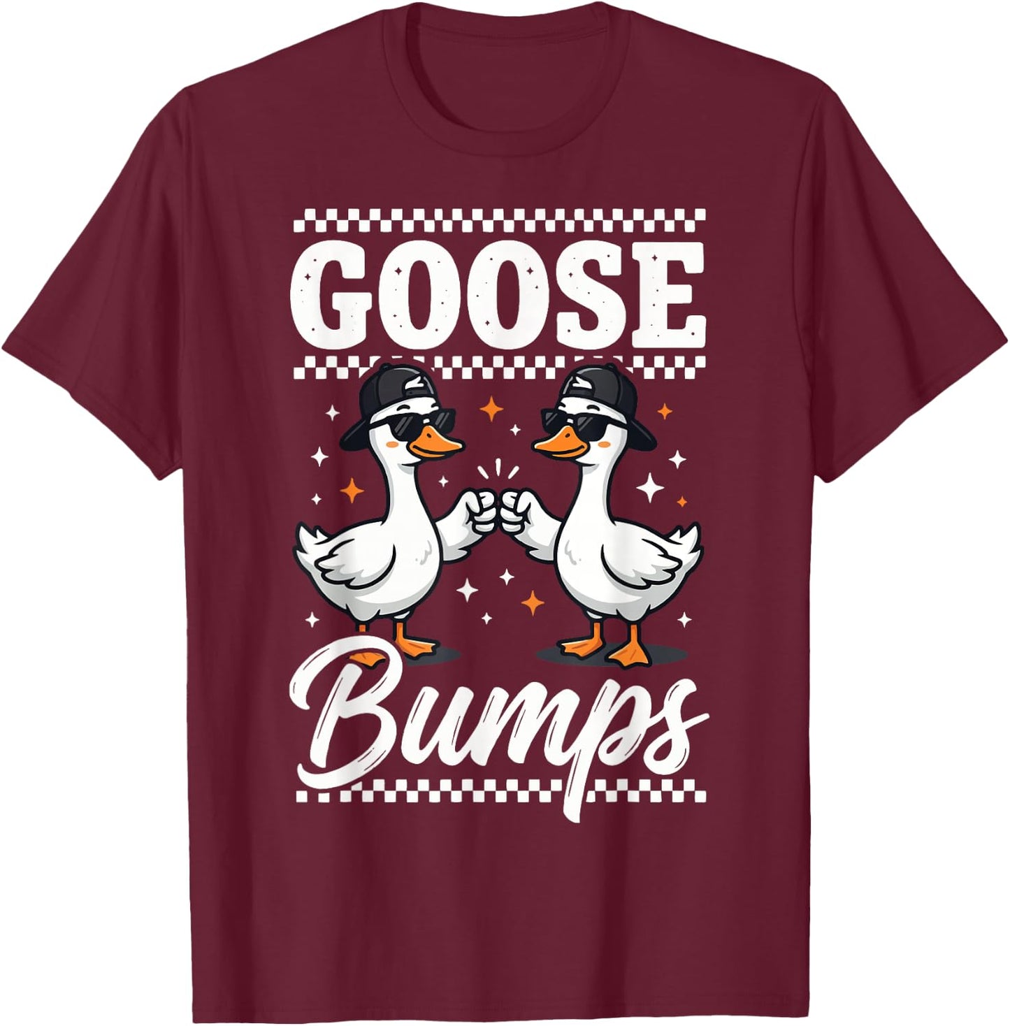 Goose Bumps T-Shirt - T-Shirt | Maroon