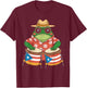 Coqui Frog Boricua Puerto Rico Taino - Rainforest Percussion T-Shirt - T-Shirt | Maroon