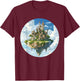 Castle in the Sky Costume T-Shirt - T-Shirt | Maroon