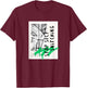 Stop Self Snitching Modern Art Remain Silent Know YourRights T-Shirt - T-Shirt | Maroon