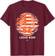 Vintage Baseball Flag Logan Webb San Francisco MLBPA T-Shirt - T-Shirt | Maroon