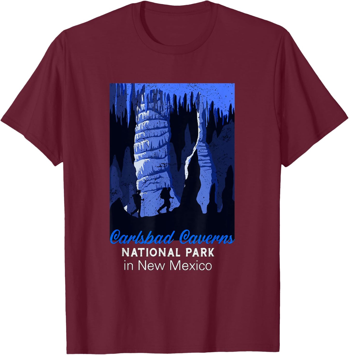 Carlsbad Caverns National Park New Mexico T-Shirt - T-Shirt | Maroon