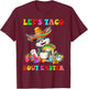 Let's Taco Bout Easter Mexican Bunny Taco Lover Easter T-Shirt - T-Shirt | Maroon