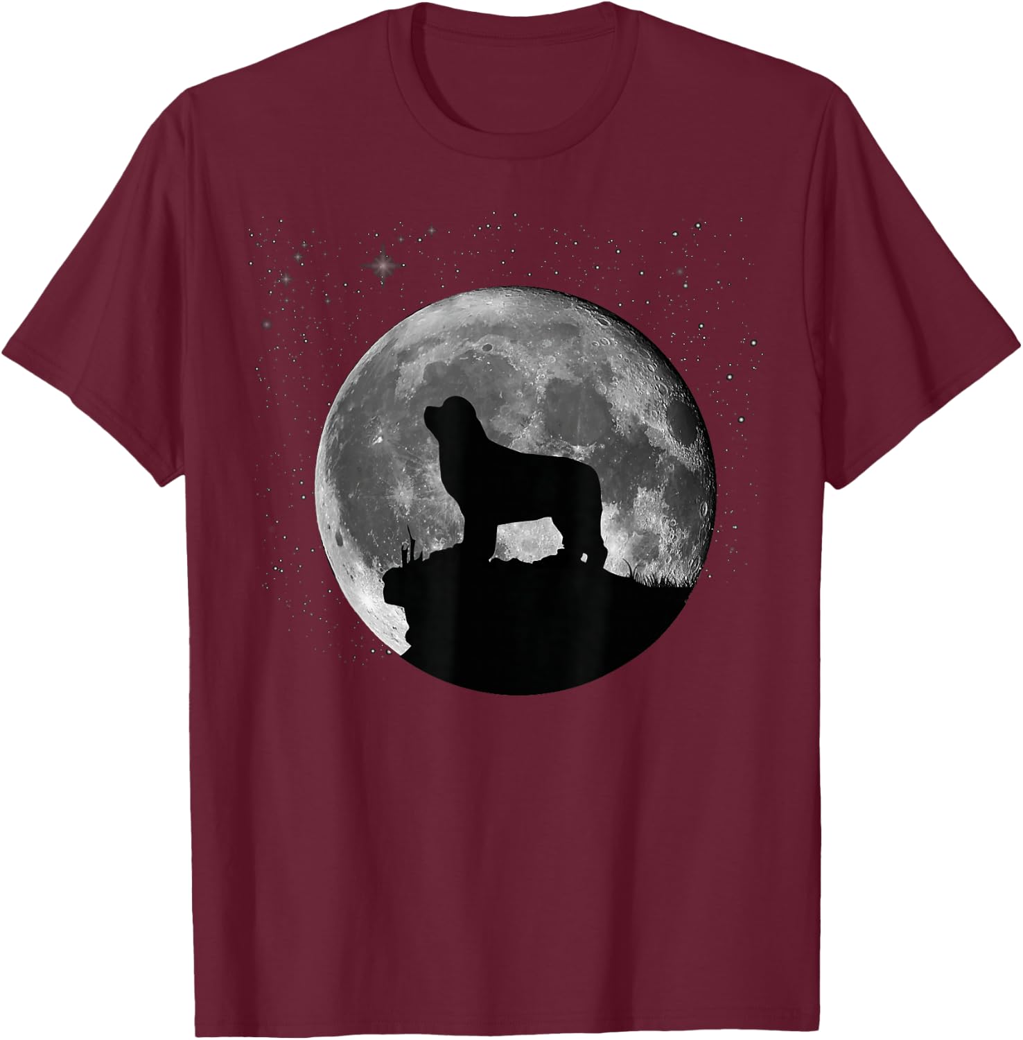 Newfoundland Dog Newfoundland Dog T-Shirt - T-Shirt | Maroon
