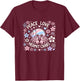Hermit Crab Shirt Girls Hermit Crab Lover Hermit Crabs , Small, Black T-Shirt - T-Shirt | Maroon