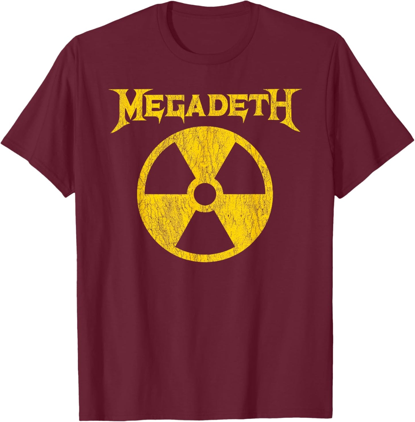 Megadeth Nuclear , black T-Shirt - T-Shirt | Maroon