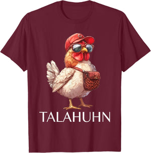 Talahuhn Spruch Lustig Tala Huhn Motiv , -Erwachsene, Schwarz, S T-Shirt - T-Shirt | Maroon