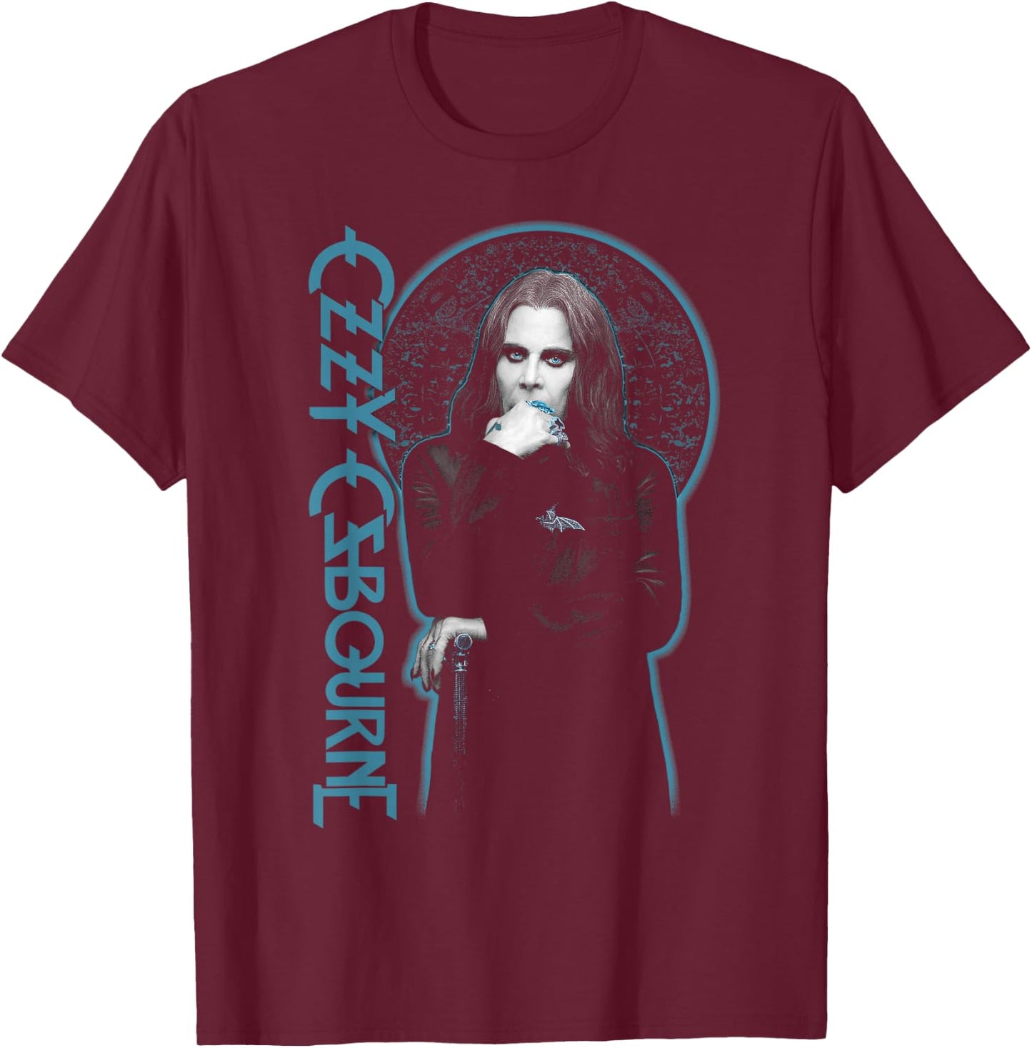 Ozzy Osbourne Patient Nummer 9 T-Shirt - T-Shirt | Maroon