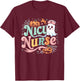 NICU Nurse Infant Care Halloween Costume T-Shirt - T-Shirt | Maroon