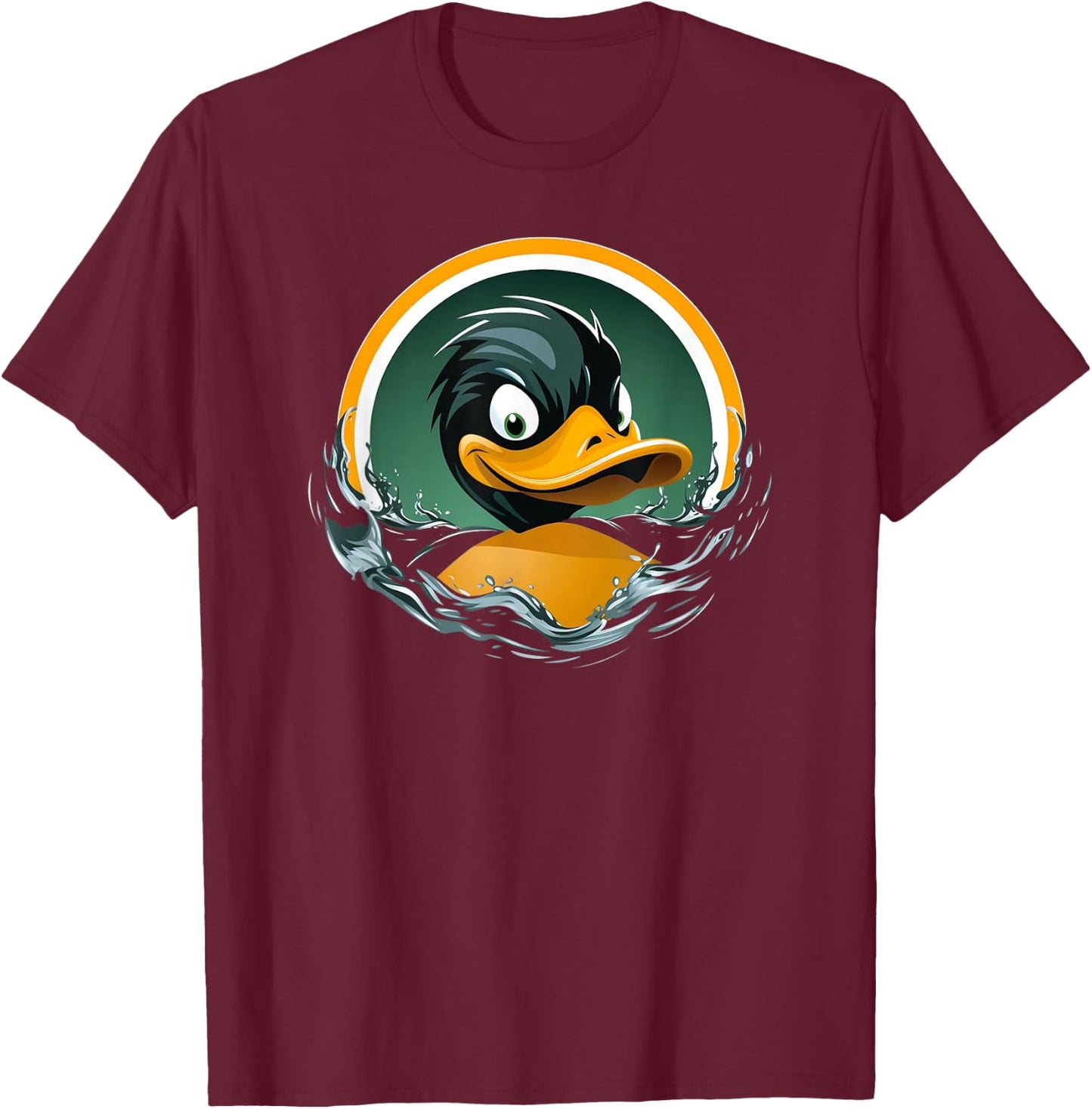 Duck Mascot - Team Sports T-Shirt - T-Shirt | Maroon