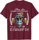 Grantler Trachten Herren Tracht Lausbua passend Oktoberfest T-Shirt - T-Shirt | Maroon