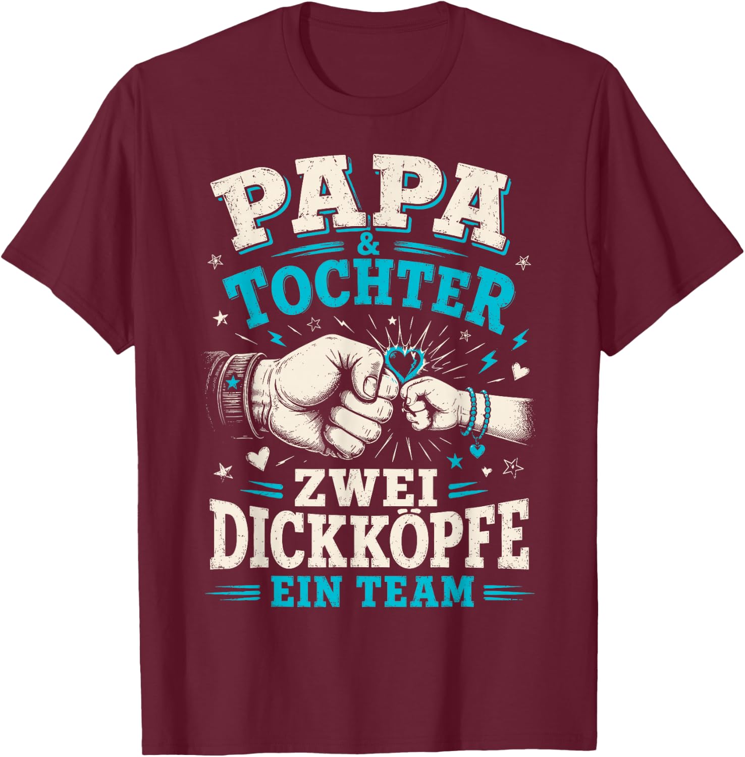 Papa Shirt Lustig Papa Geburtstag Vater Spruch Geschenk Papa T-Shirt - T-Shirt | Maroon