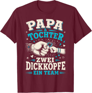 Papa Shirt Lustig Papa Geburtstag Vater Spruch Geschenk Papa T-Shirt - T-Shirt | Maroon