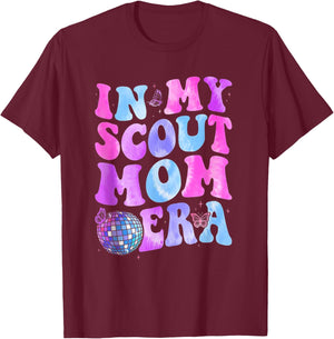 In My Scout Mom Era Mother's Day T-Shirt - T-Shirt | Maroon