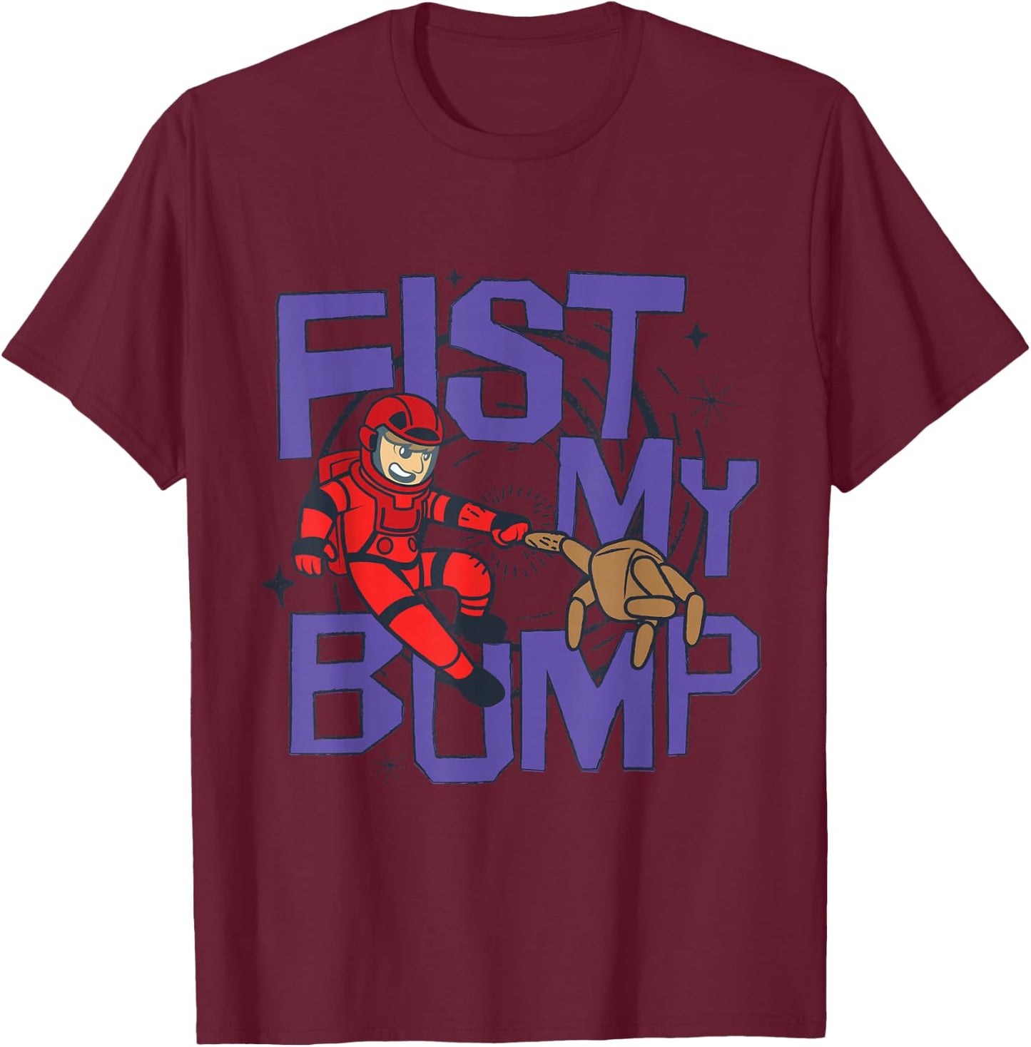 Faust Meine Beule T-Shirt - T-Shirt | Maroon