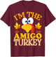 Thanksgiving I'm The Amigo Turkey Matching T-Shirt - T-Shirt | Maroon