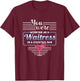 You Were Working As A Waitress In A Cocktail Bar Bartender T-Shirt - T-Shirt | Maroon