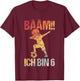 BÄÄM Ich bin 6 Dabbing Geburtstagsshirt 6 Jahre Jungs T-Shirt - T-Shirt | Maroon
