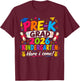 Pre-k Graduation 2026 Preschool Graduate Kids Boys Girls T-Shirt - T-Shirt | Maroon