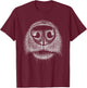 Dog Dog Snout X Dogs Art Dog Dogs Fine Art , black, S T-Shirt - T-Shirt | Maroon