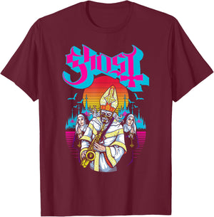 Ghost - Miasma Vice T-Shirt - T-Shirt | Maroon