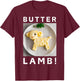 Easter Celebration Buffalo Traditions And Polish Butter Lamb T-Shirt - T-Shirt | Maroon