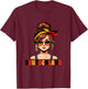 Deutschland Damen Frau Deutsch Deutsches Mädchen Damen Girl T-Shirt - T-Shirt | Maroon