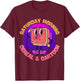 80s 90s Retro Kid Saturday Mornings Cereal And Cartoons T-Shirt - T-Shirt | Maroon