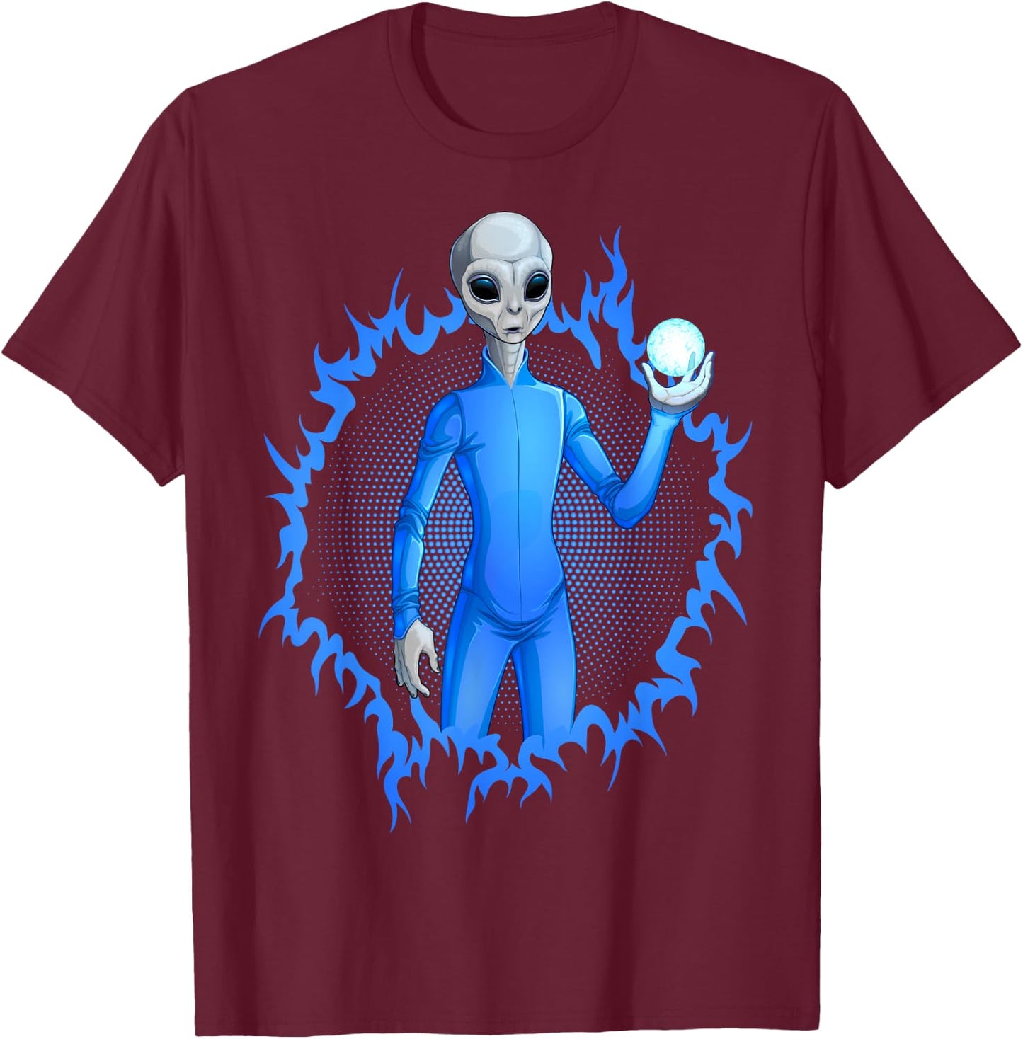 The Alien T-Shirt - T-Shirt | Maroon