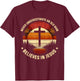 Never Underestimate An Old Man Who Believes In Jesus T-Shirt - T-Shirt | Maroon