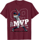 2024 AL MVP Aaron Judge New York Baseball MLBPA T-Shirt - T-Shirt | Maroon