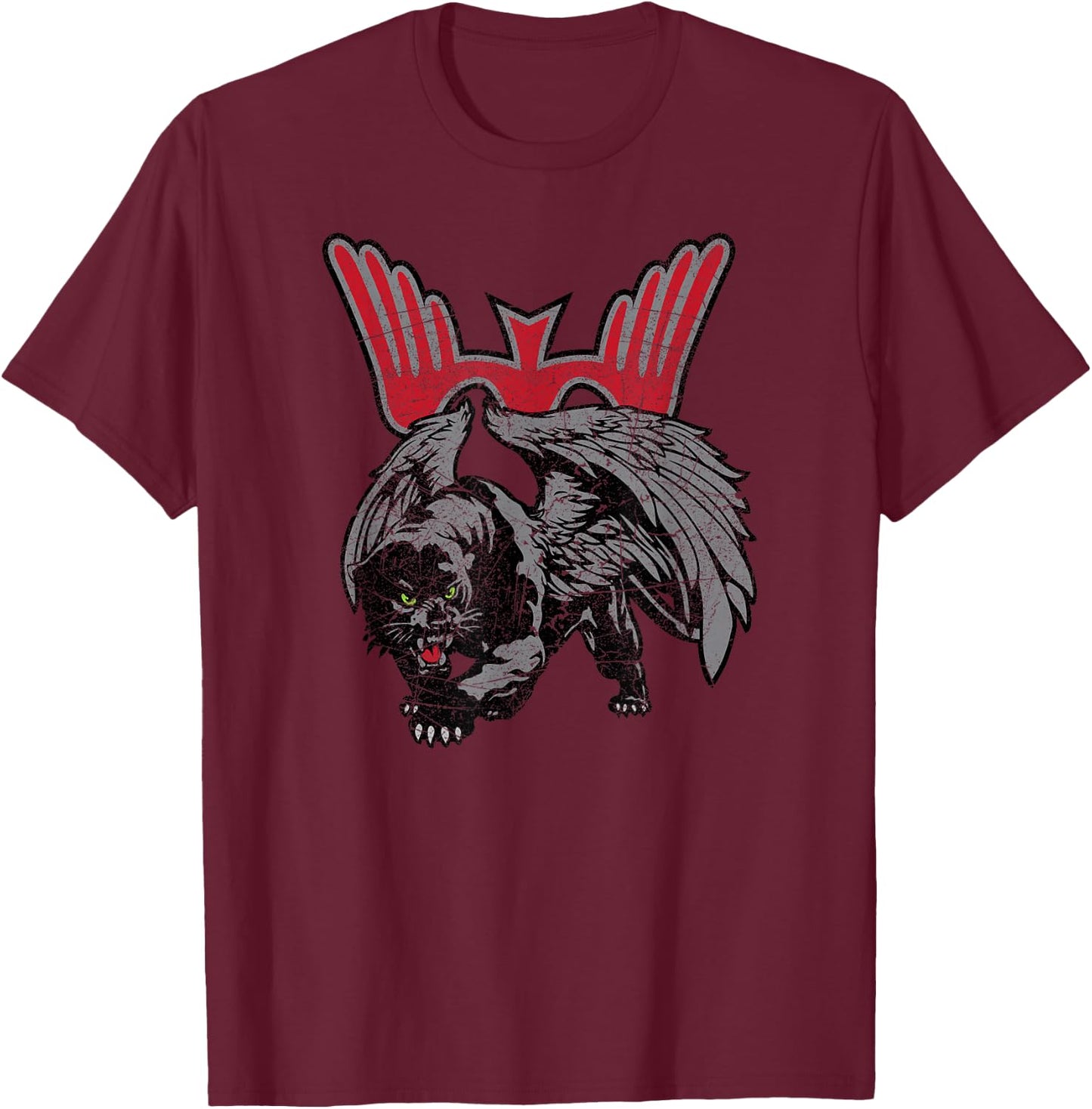 American Marauder: 505th Airborne Panthers T-Shirt - T-Shirt | Maroon